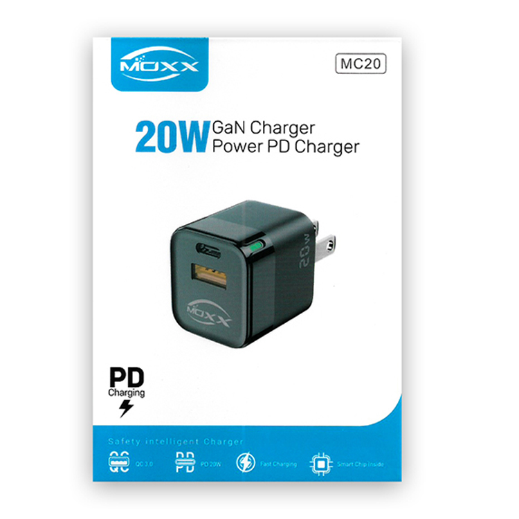 MOXX 20W Power USB & PD GaN Adapter [MC-20]